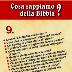 Più Venduto Cosa sappiamo della Bibbia?. Vol. 9