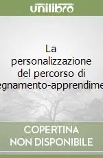 Sconto La personalizzazione del percorso di insegnamento-apprendimento