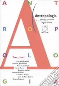 Antropologia (2005). Vol. 6 Emozioni Nuovo Arrivo