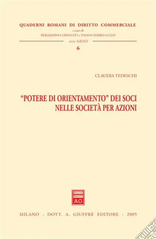 «Potere di orientamento» dei soci nella società per azioni Compra Online