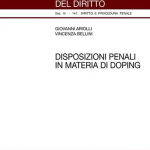 Disposizioni penali in materia di doping Scelto Dai Clienti