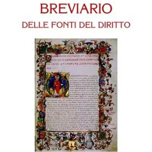 Ultime Pezzi Breviario delle fonti del diritto