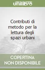 A Buon Prezzo Contributi di metodo per la lettura degli spazi urbani