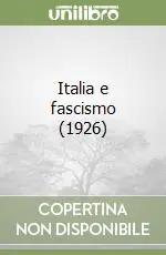Ultime Pezzi Italia e fascismo (1926)