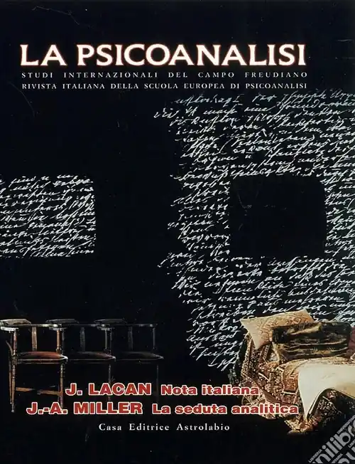 La psicoanalisi. Vol. 29 Nota italiana Subito Disponibile