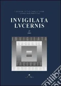Professionale Invigilata lucernis. Vol. 23