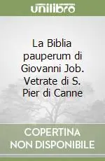 La Biblia pauperum di Giovanni Job. Vetrate di S. Pier di Canne Acquista Ora