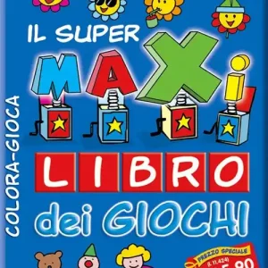 Il super maxi libro dei giochi Quantità Limitata