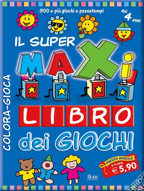 Il super maxi libro dei giochi Quantità Limitata