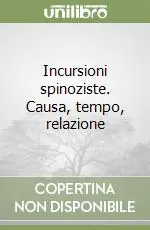Promozione Incursioni spinoziste. Causa, tempo, relazione