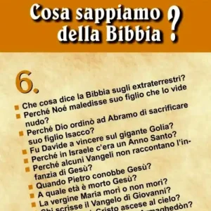 Cosa sappiamo della Bibbia?. Vol. 6 Scelto Dai Clienti