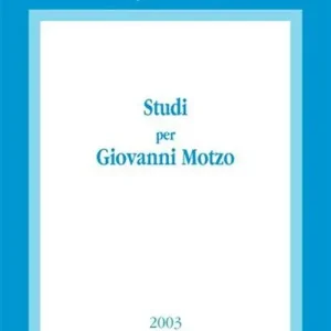 Studi per Giovanni Motzo Ultime Pezzi