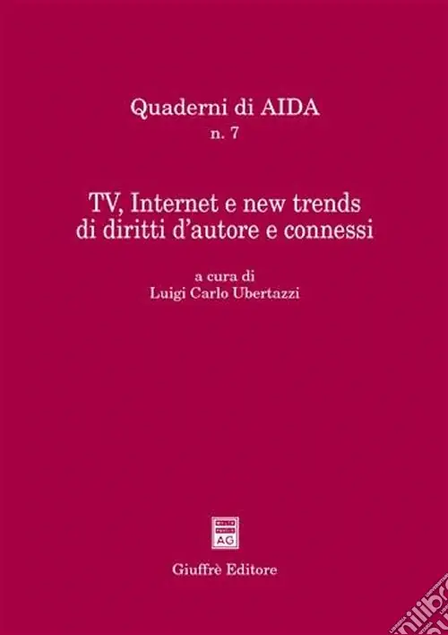 Sconto Tv, Internet e new trends di diritti d‘autore e connessi. Atti del Convegno (Bologna, 18 settembre 2001)