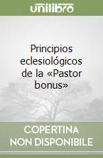 Principios eclesiológicos de la «Pastor bonus» Compra Online