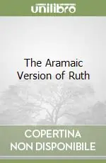 Vendita Finale The Aramaic Version of Ruth
