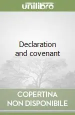 Declaration and covenant Occasione Imperdibile
