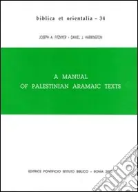 Direttamente Dal Produttore A Manual of palestinian aramaic texts