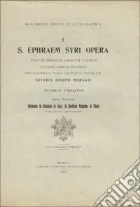 Super Prezzo Ephraem Syri opera