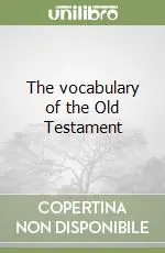 The vocabulary of the Old Testament Popolare