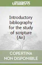 Introductory bibliography for the study of scripture (An) A Buon Prezzo