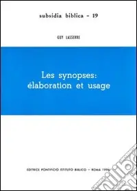 Les synopses élaboration et usage Acquista Ora