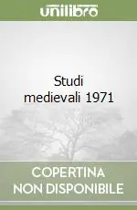 Studi medievali 1971 Sconto
