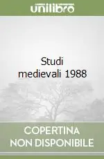Studi medievali 1988 Compra Oggi Stesso