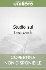 Studio sul Leopardi Saldi