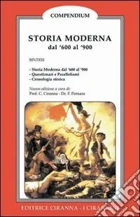 Consegna Rapida Storia moderna. Dal 1600 al 1900