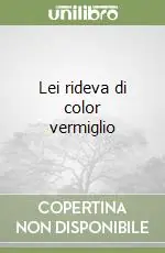 Lei rideva di color vermiglio Prezzo Di Fabbrica