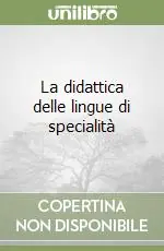 Offerta Del Giorno La didattica delle lingue di specialità
