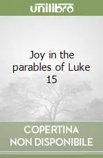Compra Online Joy in the parables of Luke 15