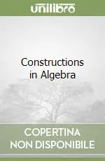 Promo Stagionale Constructions in Algebra