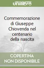 Esclusivo Commemorazione di Giuseppe Chiovenda nel centenario della nascita