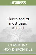 Direttamente Dal Produttore Church and its most basic element