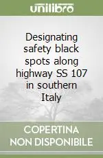 Spedizione Espresso Designating safety black spots along highway SS 107 in southern Italy