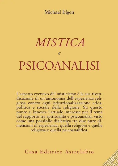 Mistica e psicoanalisi Soddisfatti O Rimborsati