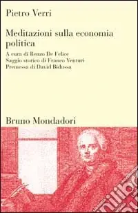 Meditazioni sulla economia politica Spedito Oggi