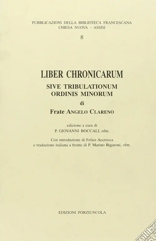 Promozione Esclusiva Liber chronicarum sive tribulationum Ordini Minorum