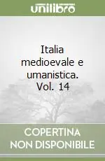 Super Prezzo Italia medioevale e umanistica. Vol. 14