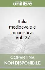 Bestseller Italia medioevale e umanistica. Vol. 27