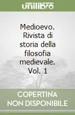 Non Perdere Medioevo. Rivista di storia della filosofia medievale. Vol. 1