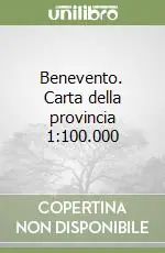 Reso Gratuito Benevento. Carta della provincia 1 100.000