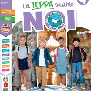 Prezzo Ridotto La terra siamo noi! Storia, Geografia. Con Quaderno delle verifiche, Atlante Storico-Geografico, CLIL Is fun history-geography, Educazione civica. Per la 4ª classe elem vol. 1