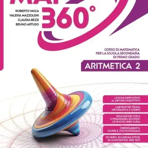Offerta Mat 360. Aritmetica. Geometria. Con Quaderno. Per la Scuola media. Con e-book. Con espansione online vol. 2