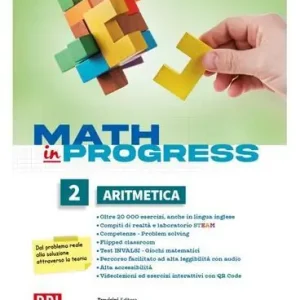 Math in progress. Aritmetica. Geometria. Quaderno operativo. Per la Scuola media. Con e-book. Con espansione online vol. 2 Spedizione Espresso