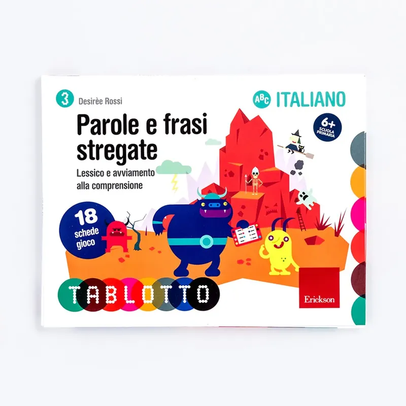 Schede per Tablotto (6-8 anni) - Parole e frasi stregate Bestseller