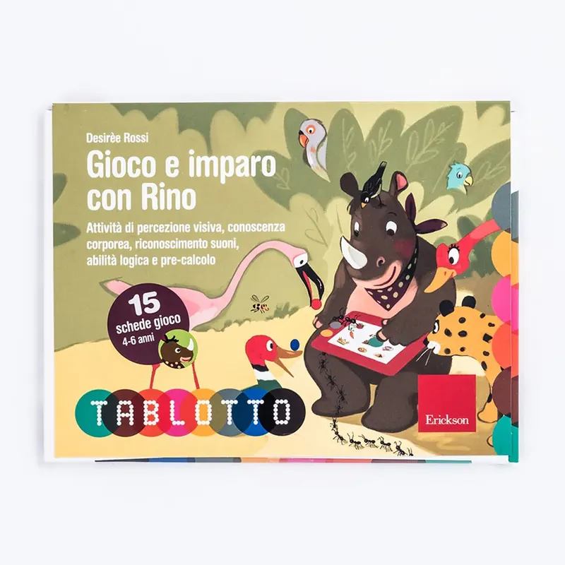 Occasione Schede per Tablotto (4-6 anni) - Gioco e imparo con Rino
