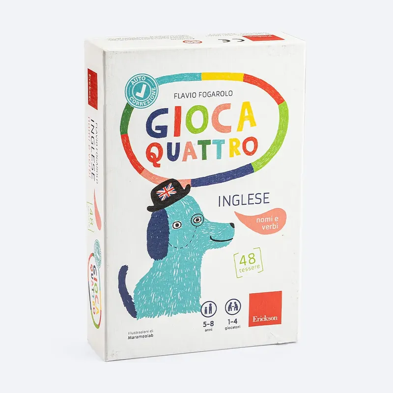 Spedito Oggi Giocaquattro - Inglese nomi e verbi