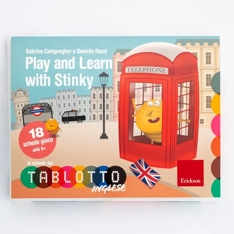 Promozione Schede per Tablotto (Età 8+) - Play and Learn with Stinky